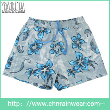 Men&#39;s Printed Flower Beach Pants / Casual Shorts Hose